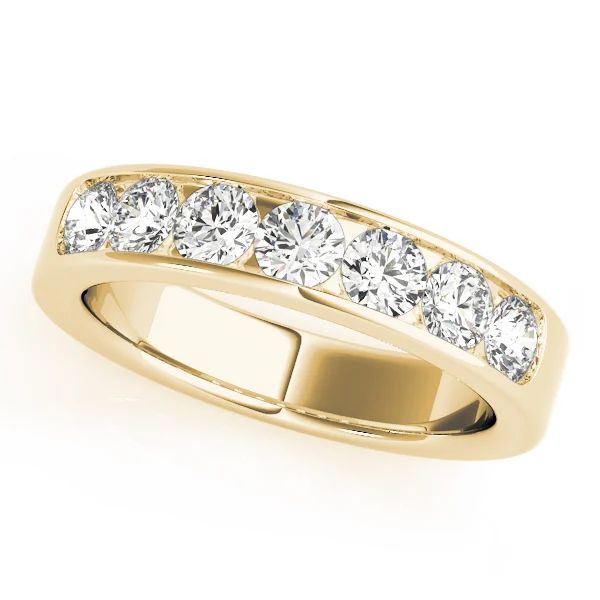Channel Set Wedding Band - Image 3