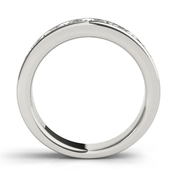 Channel Set Wedding Band - Image 2