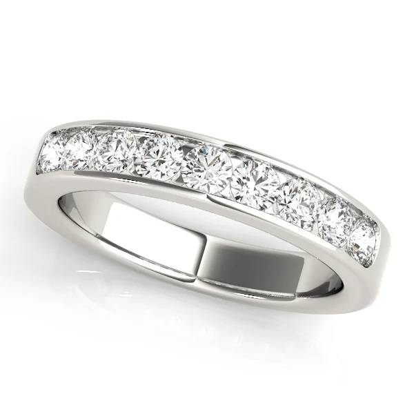 Channel Set Wedding Bands