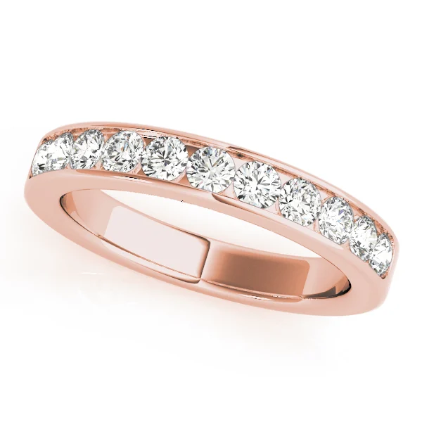 Channel Set Wedding Band - Image 5