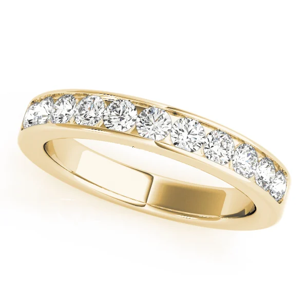 Channel Set Wedding Band - Image 3