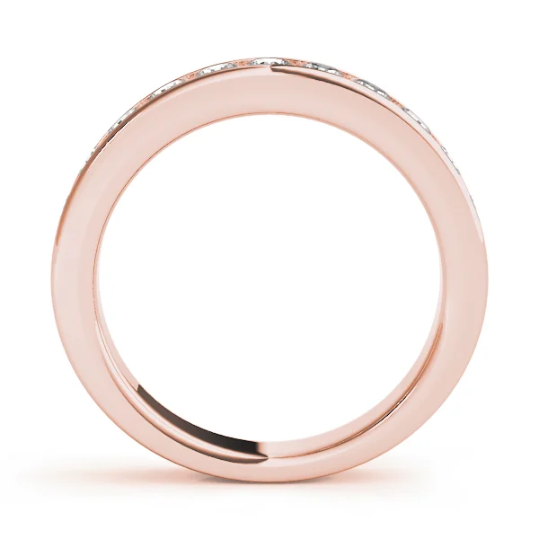 Channel Set Wedding Band - Image 6