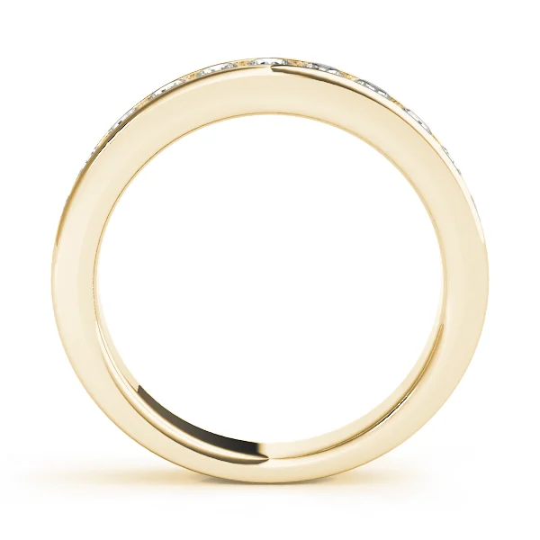 Channel Set Wedding Band - Image 4
