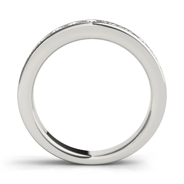 Channel Set Wedding Band - Image 2